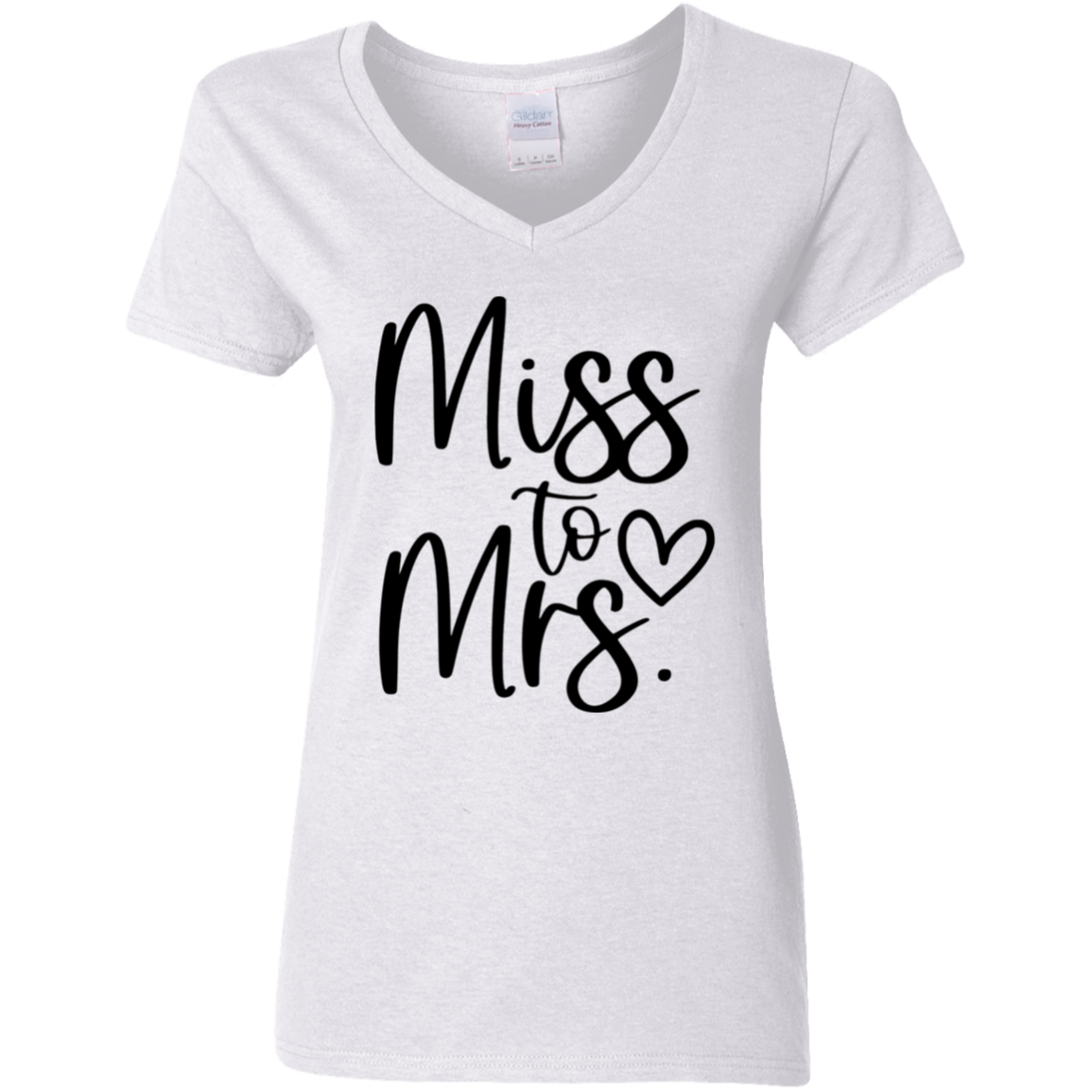 Miss to Mrs V-Neck T-Shirt