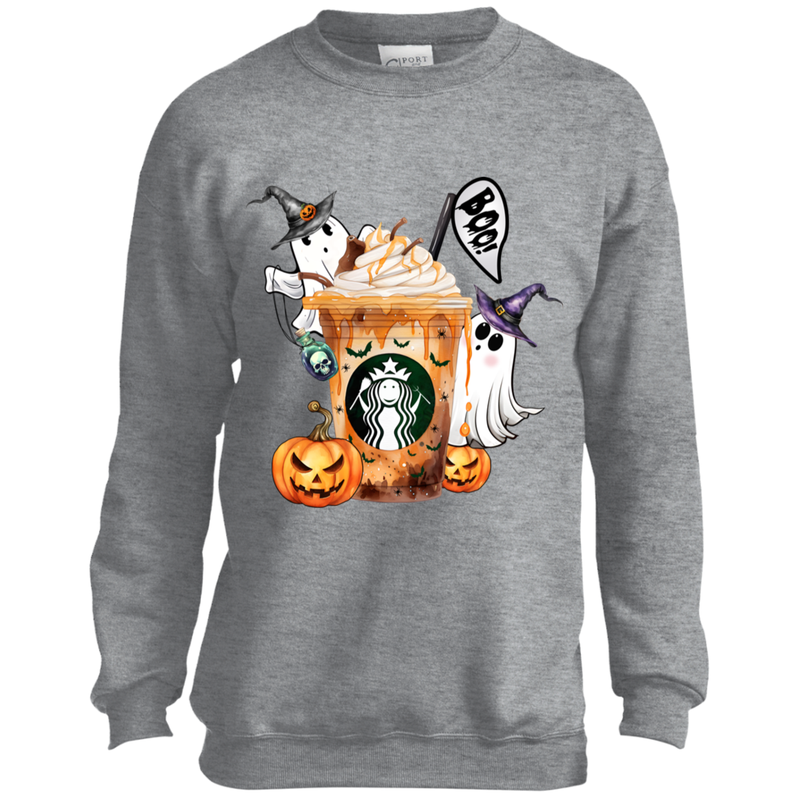 Boo Coffee Sweatshirt and Hoodie