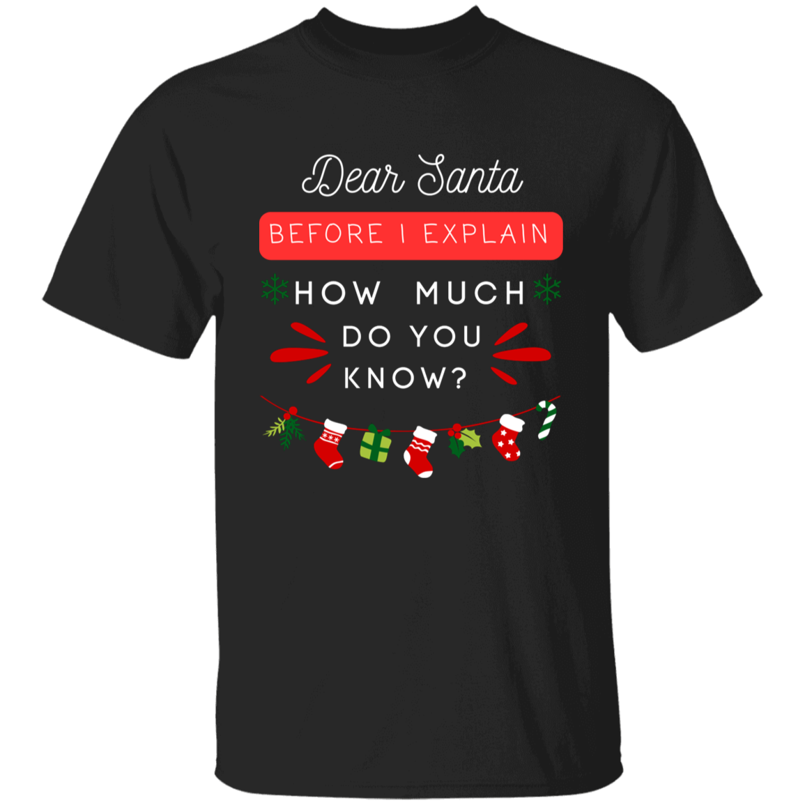 Dear Santa  Toddlers/Youth Group shirt