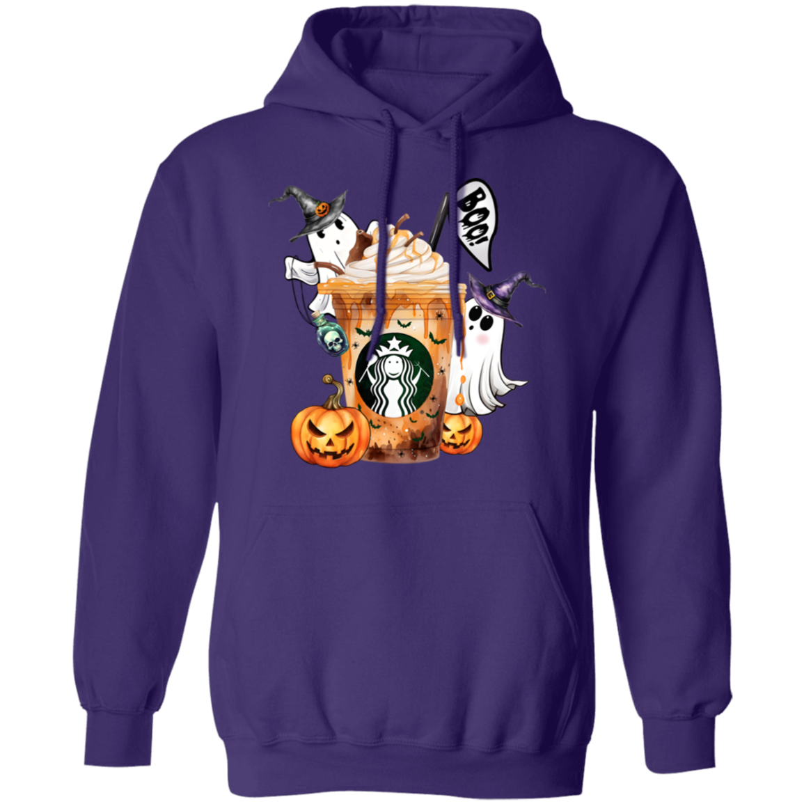 Boo Coffee Sweatshirt and Hoodie