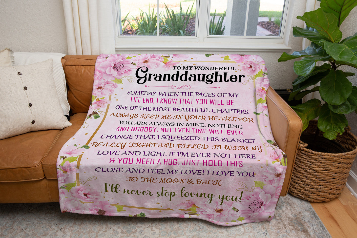 GrandDaughter Cozy Plush Blanket