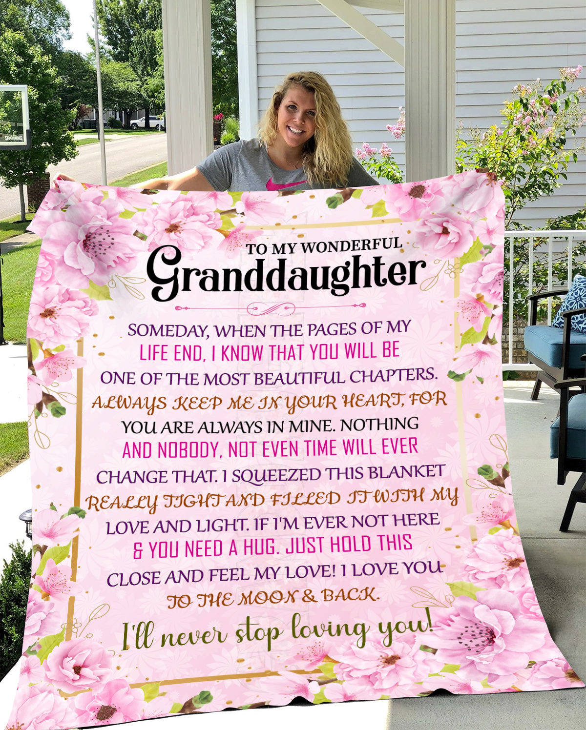 GrandDaughter Cozy Plush Blanket