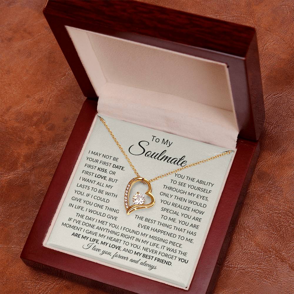 To My Soulmate | Forever Love Necklace