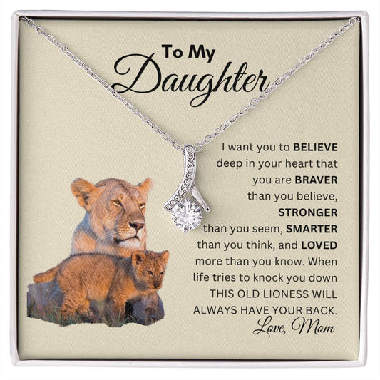 To My Daughter | Alluring Beauty Necklace