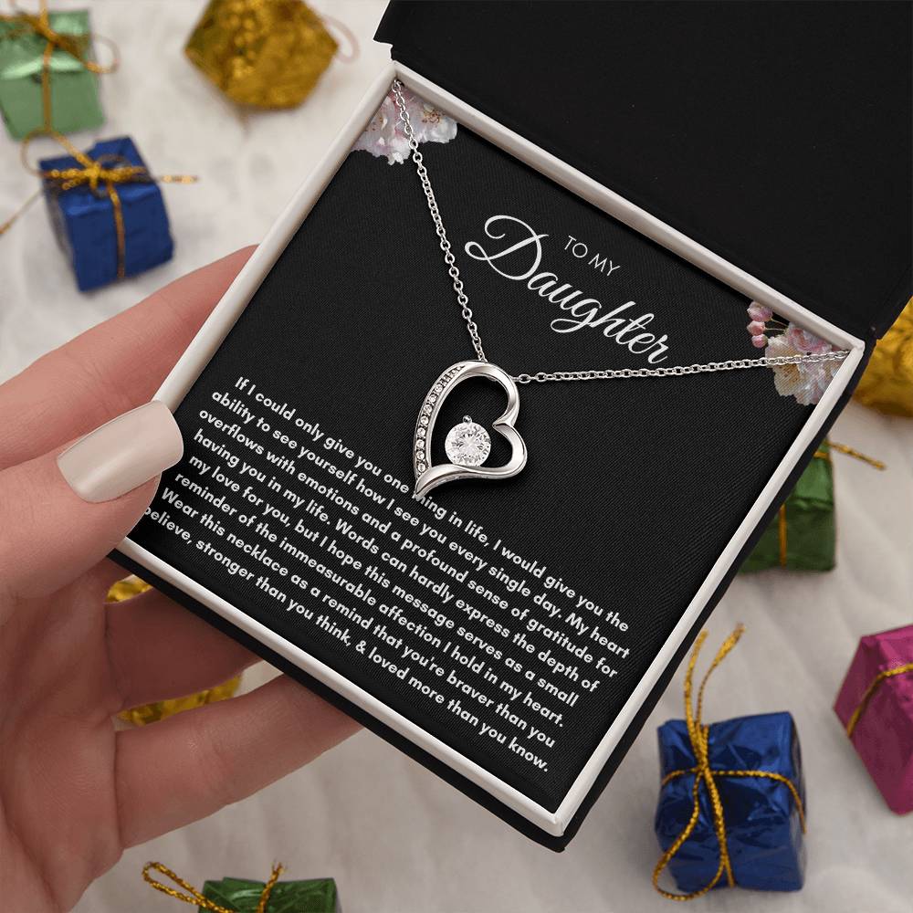 To My Daughter | Forever Love Necklace