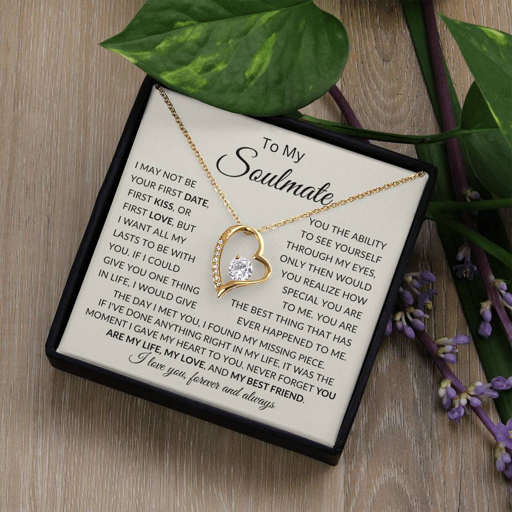 To My Soulmate | Forever Love Necklace