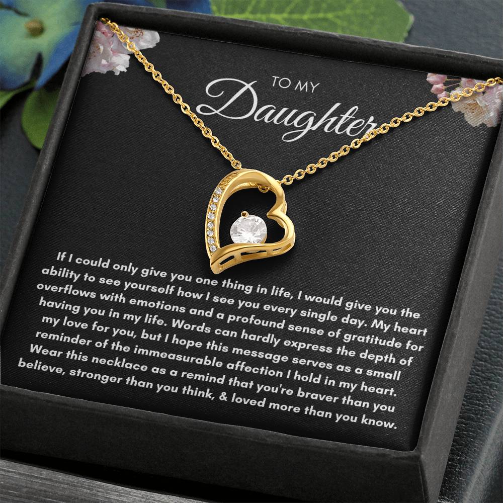 To My Daughter | Forever Love Necklace