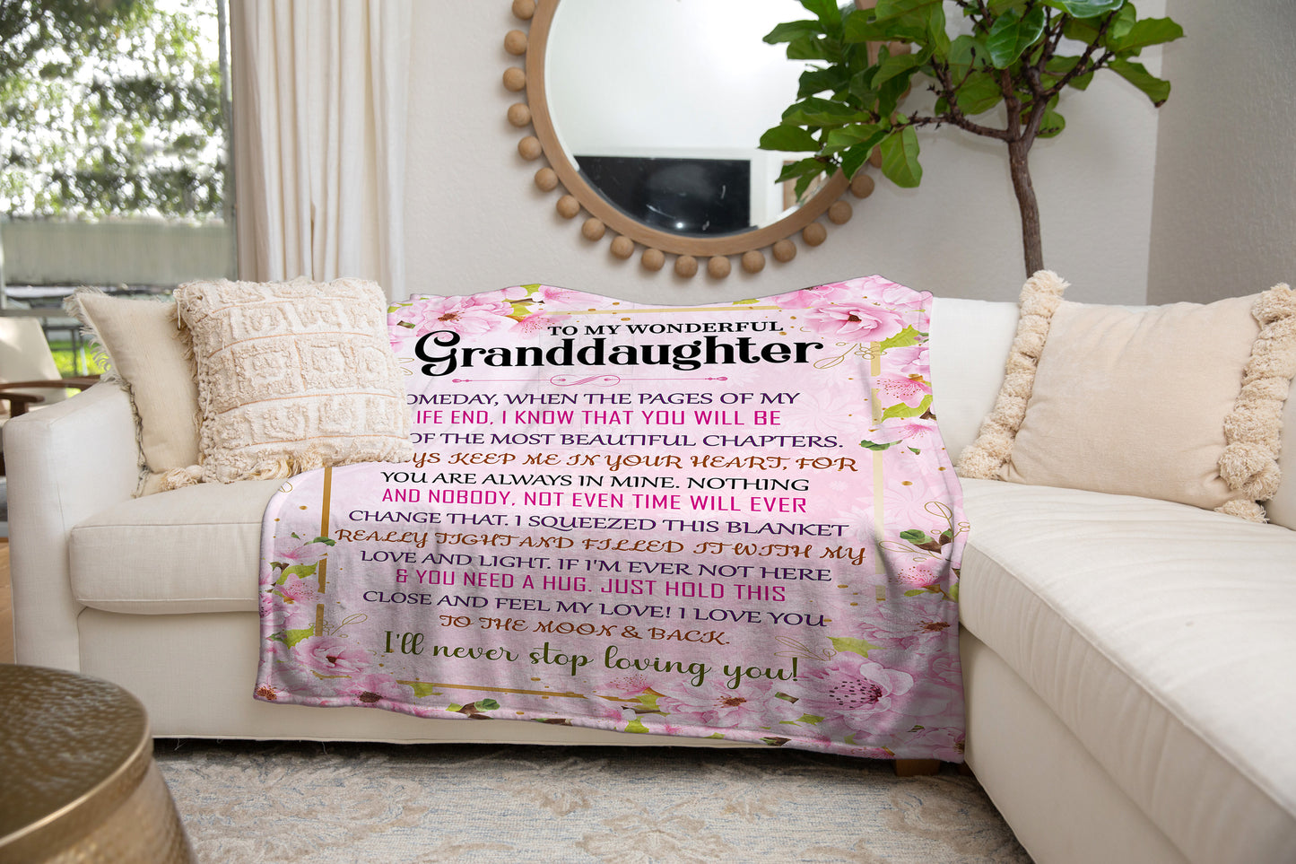 GrandDaughter Cozy Plush Blanket