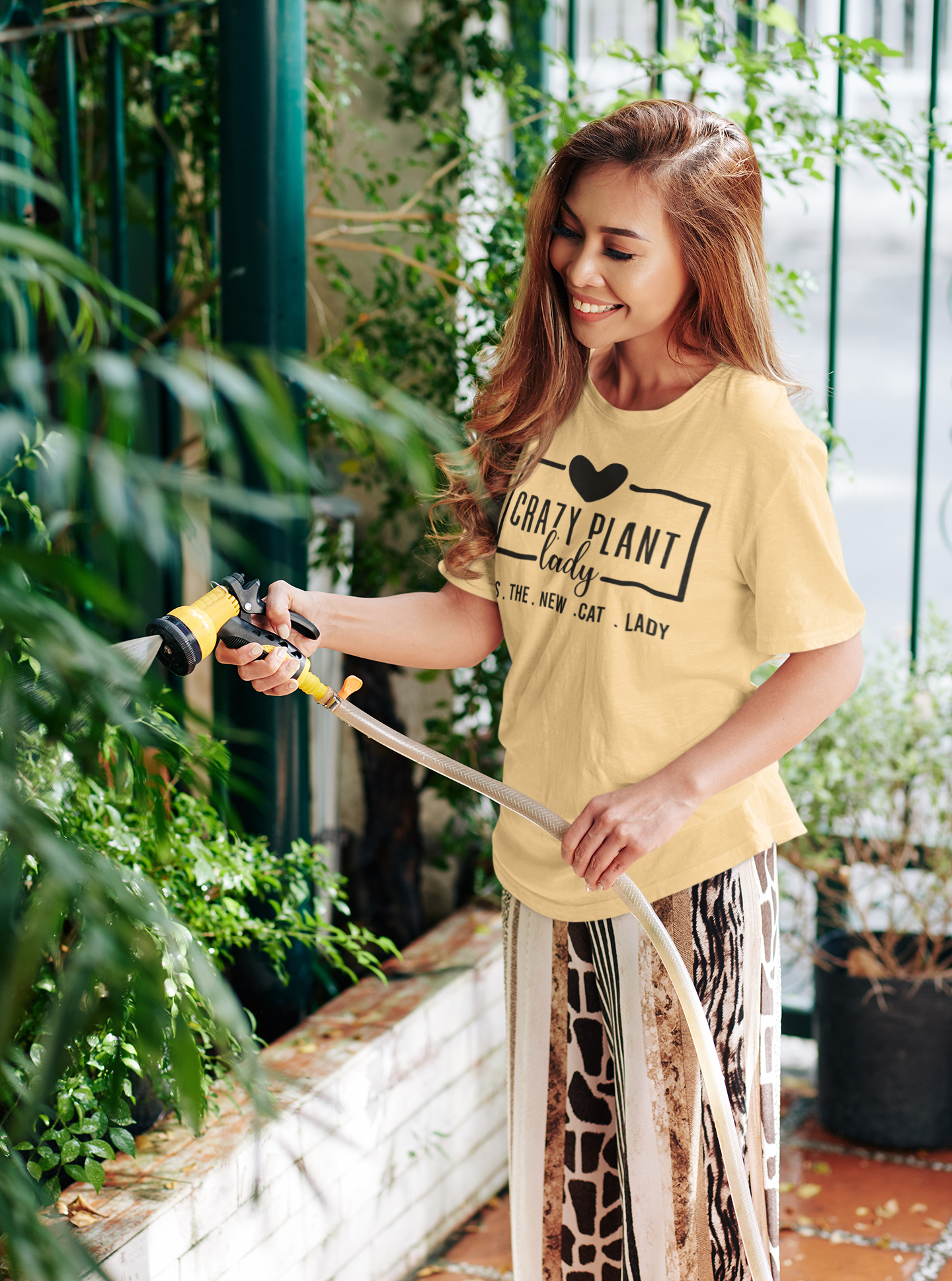 Crazy Plant Lady T-Shirt and V-Neck